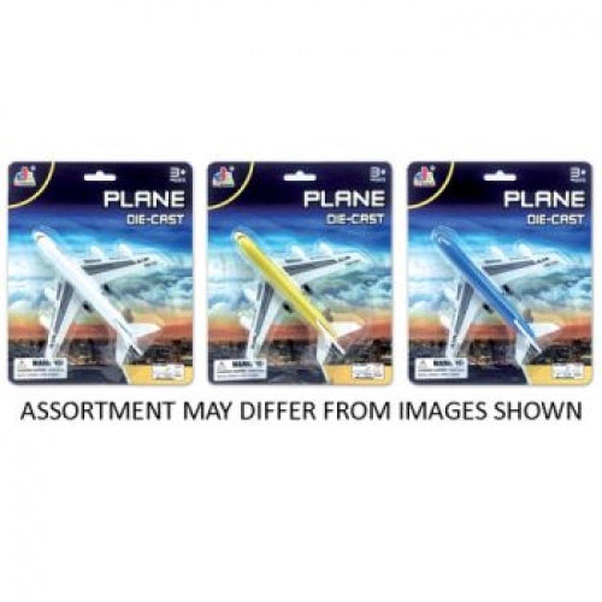 Aircraft Diecast Pull Back - Assorted