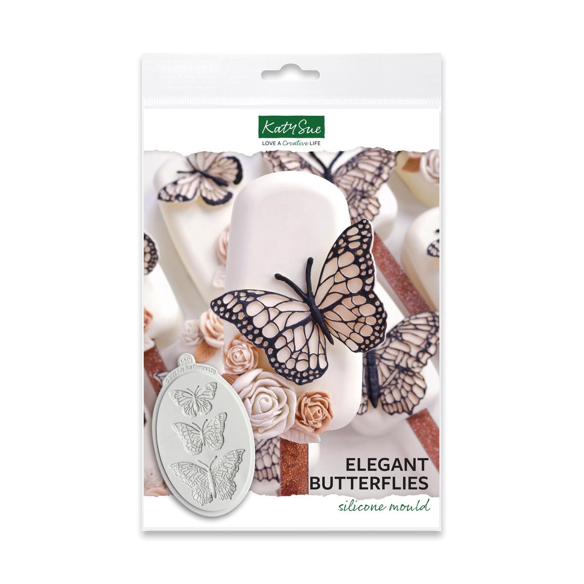 Elegant Butterflies Silicone Mould