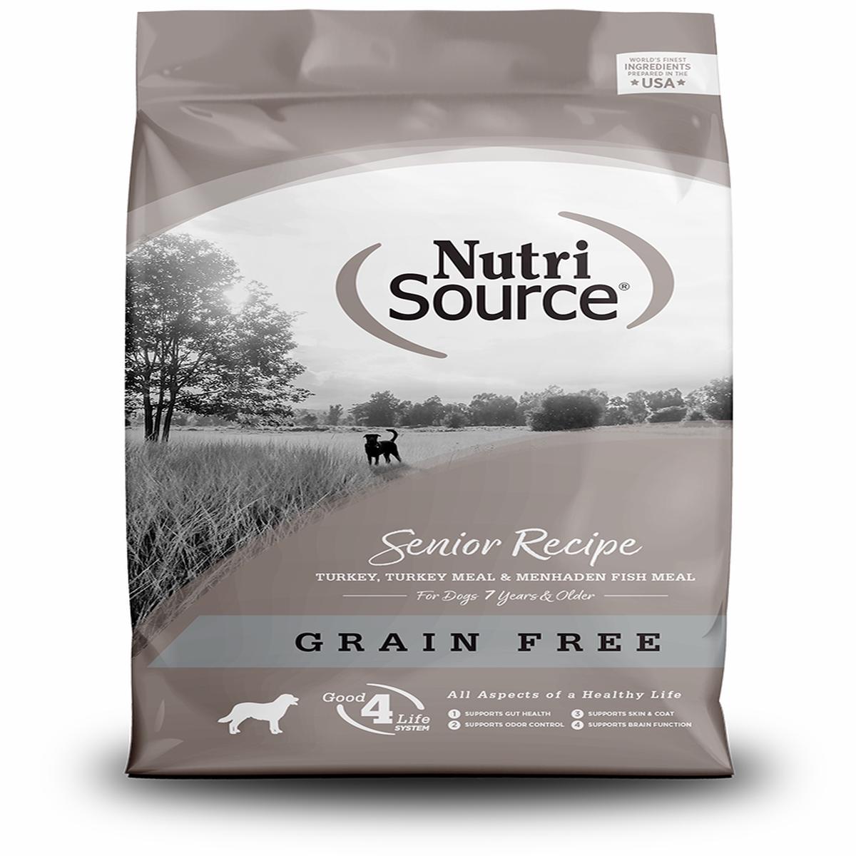 NutriSource Dog Senior Recipe Grain Free for Senior Dogs