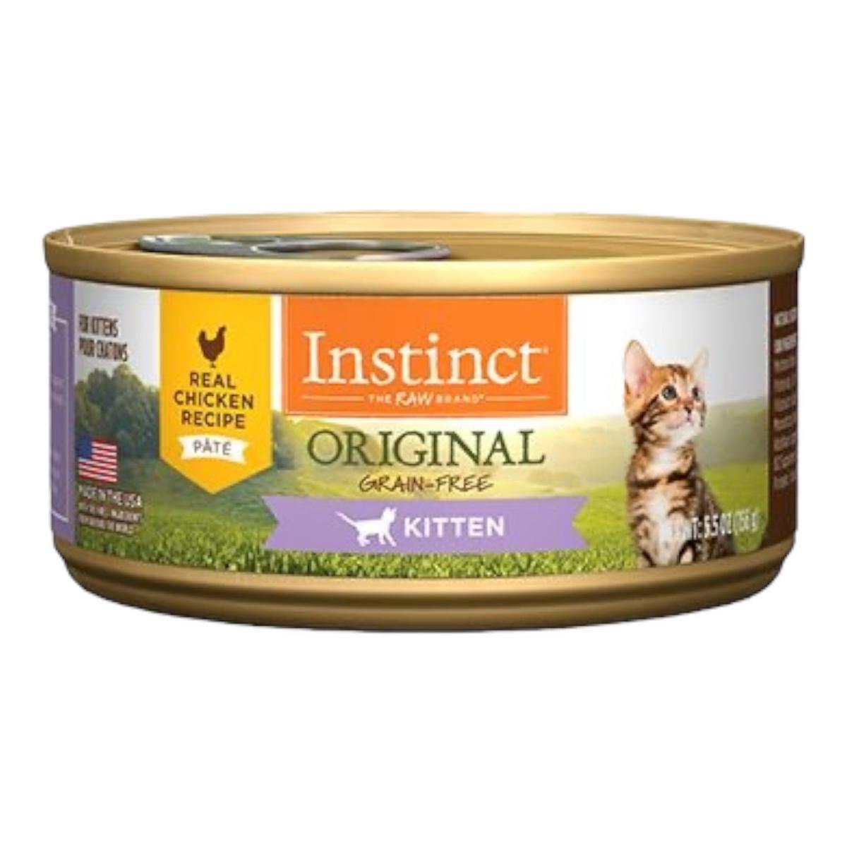 Instinct Original Real Real Chicken Kitten Cat 5.5oz