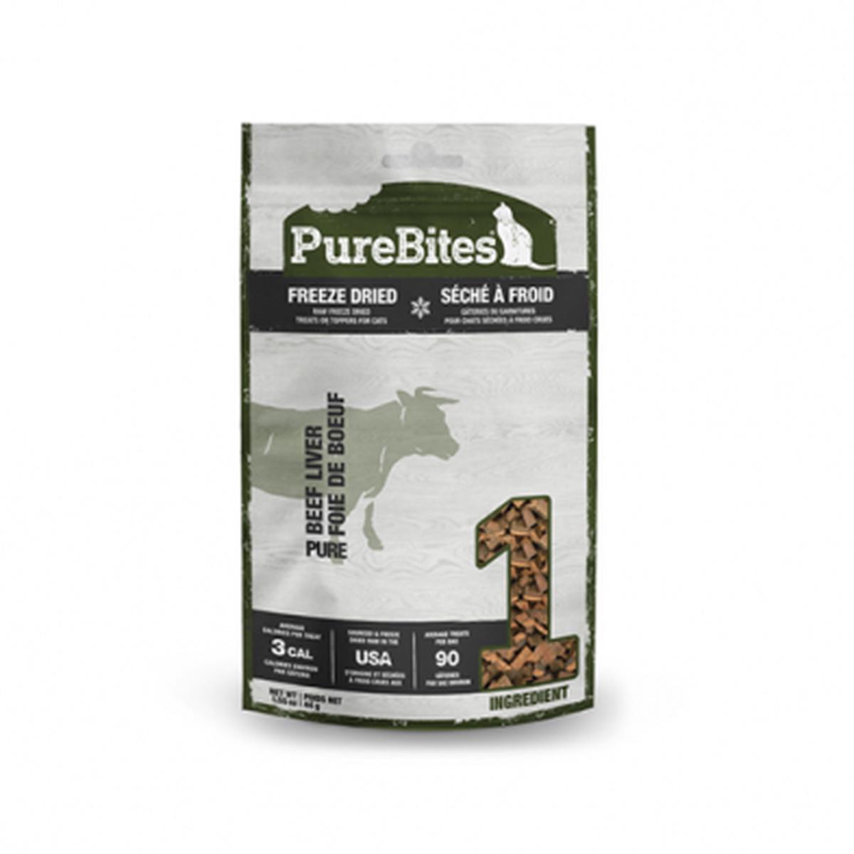 PUREBITES BEEF LIVER FREEZE-DRIED CAT TREAT 44 GM