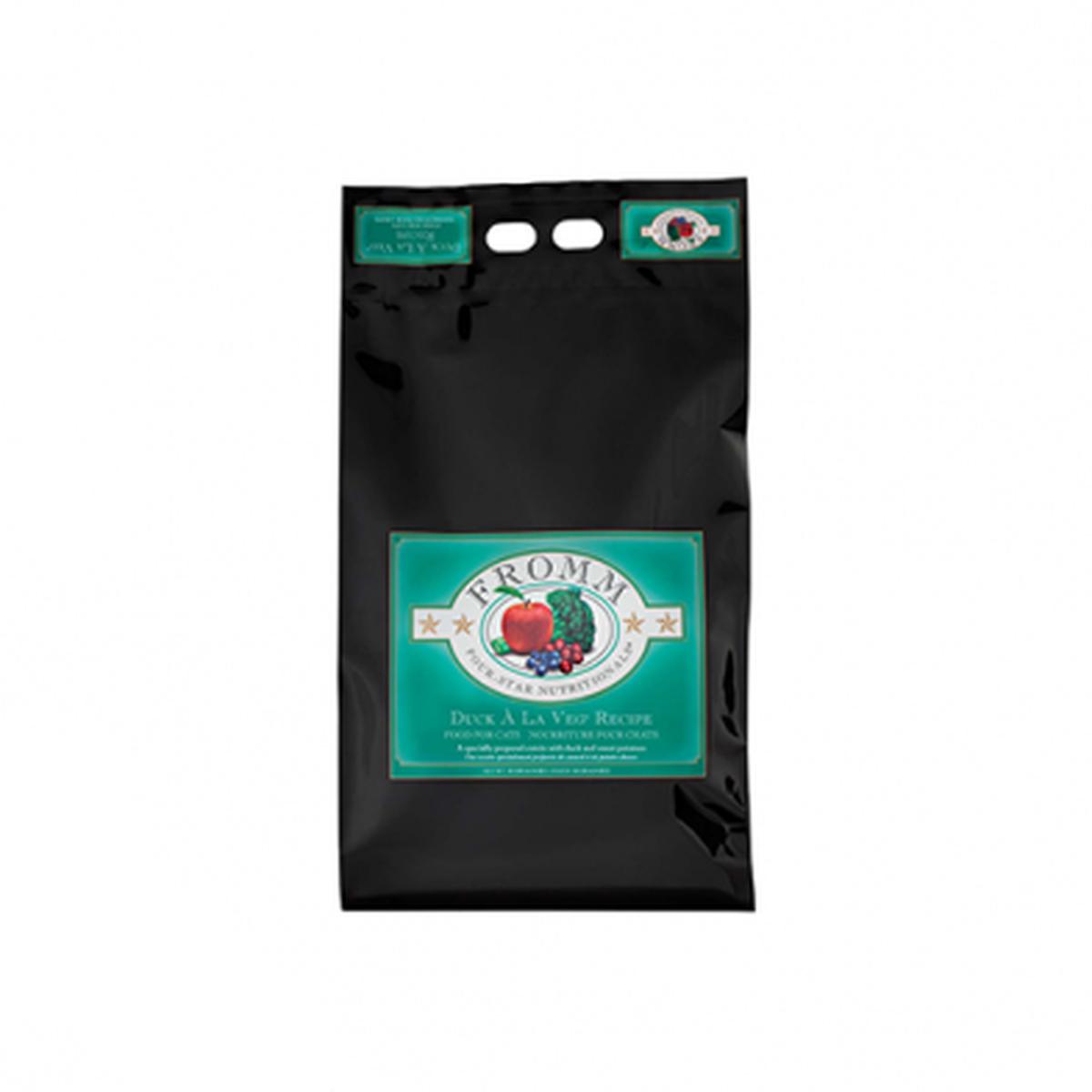 FROMM FOUR STAR NUTRITIONALS DUCK  LA VEG RECIPE DRY CAT FOOD 10 LB