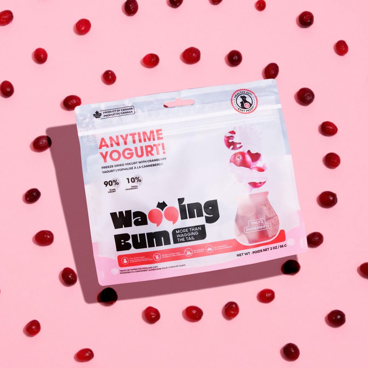 ANYTIME YOGURT! Freeze-dried Yogurt with Cranberry 56g