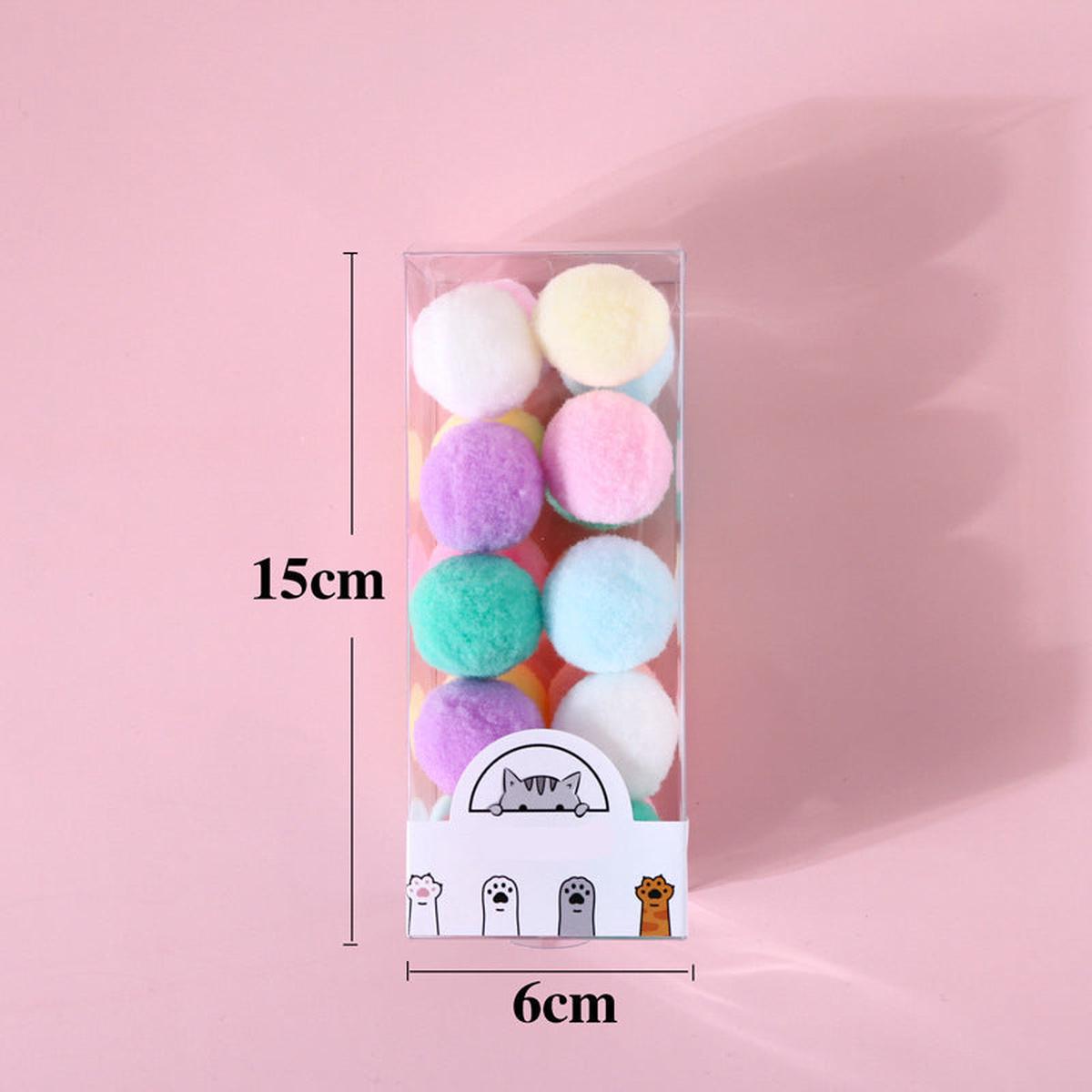 Colorful Plush Ball Set