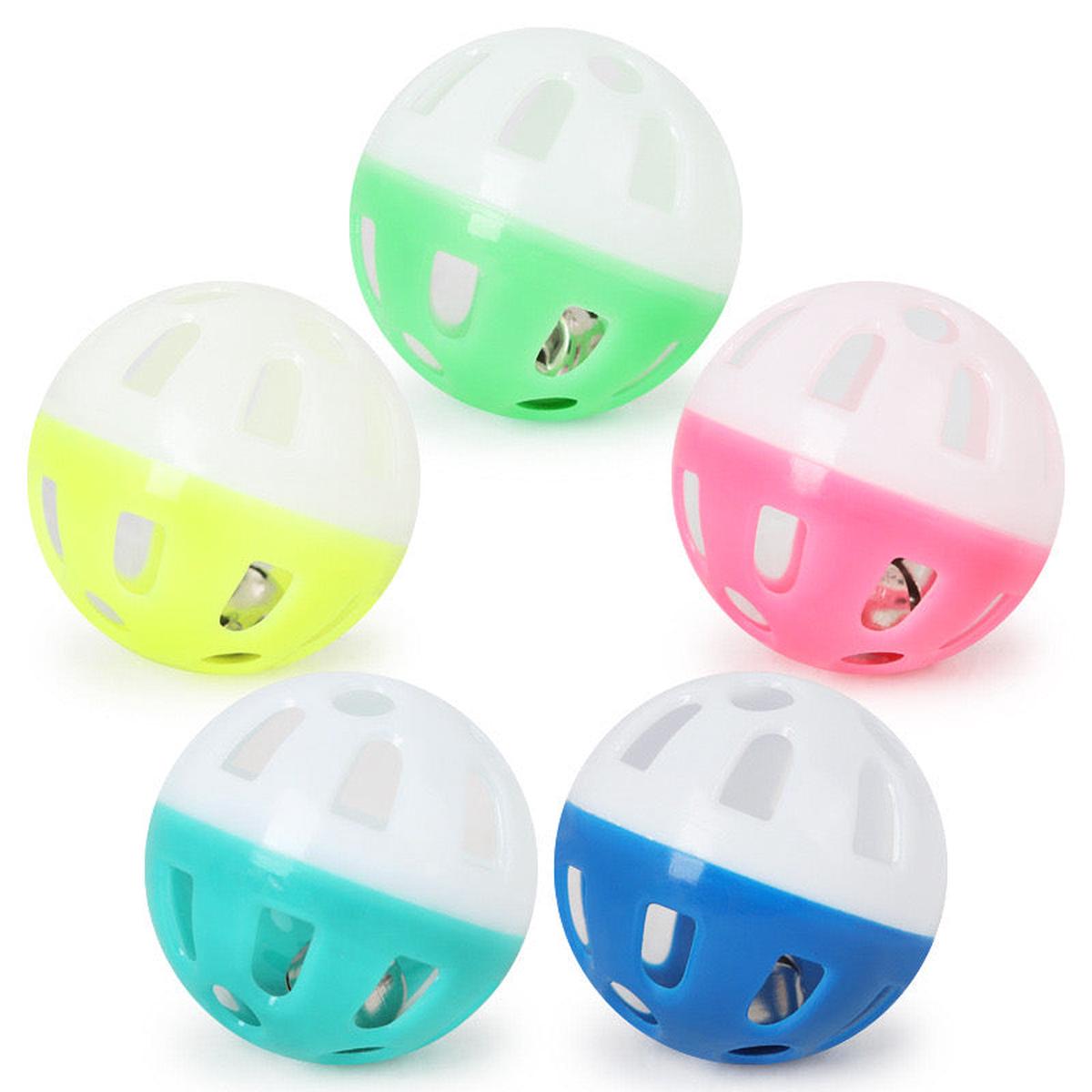 Plastic Ball With Bell 2PC