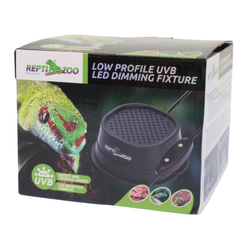 Reptizoo Low Profile UVB LED Dimming Fixture