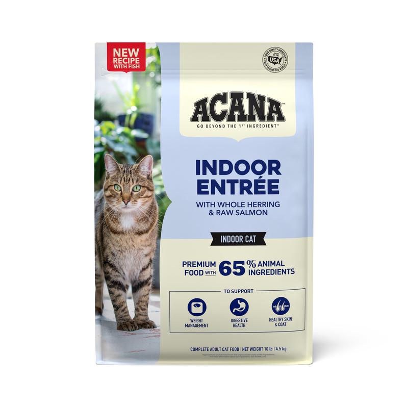 ACANA Indoor Entre Fish Recipe Dry Cat food 10LB