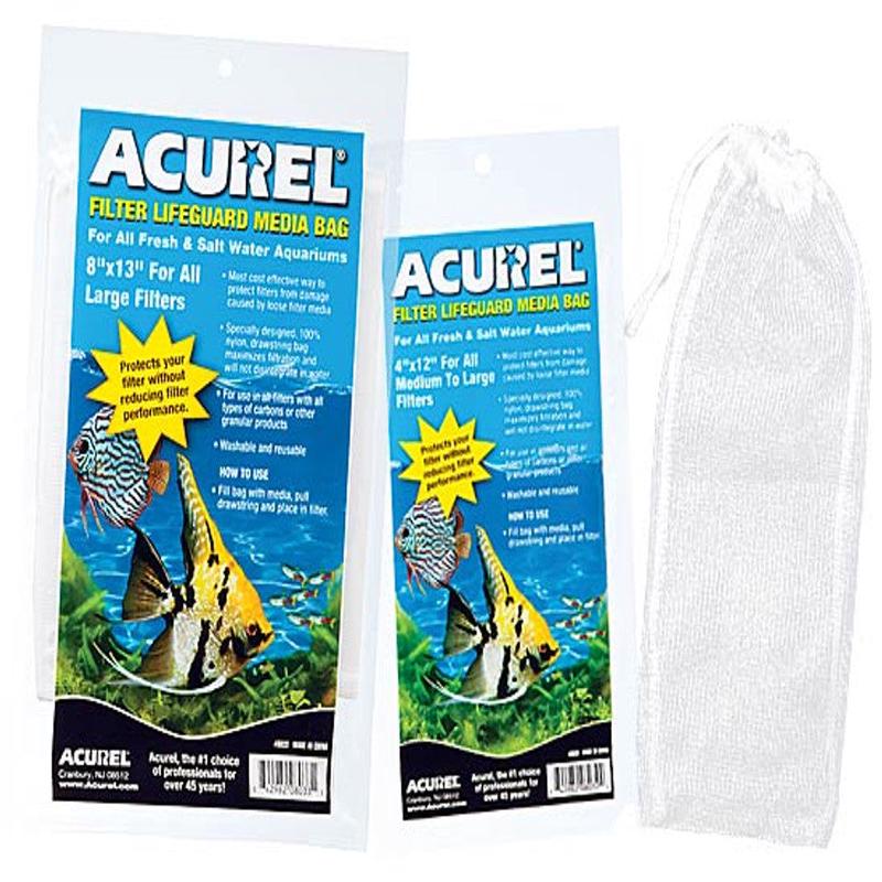 Acurel Filter Drawstring Lifeguard Bag 3 x 8in