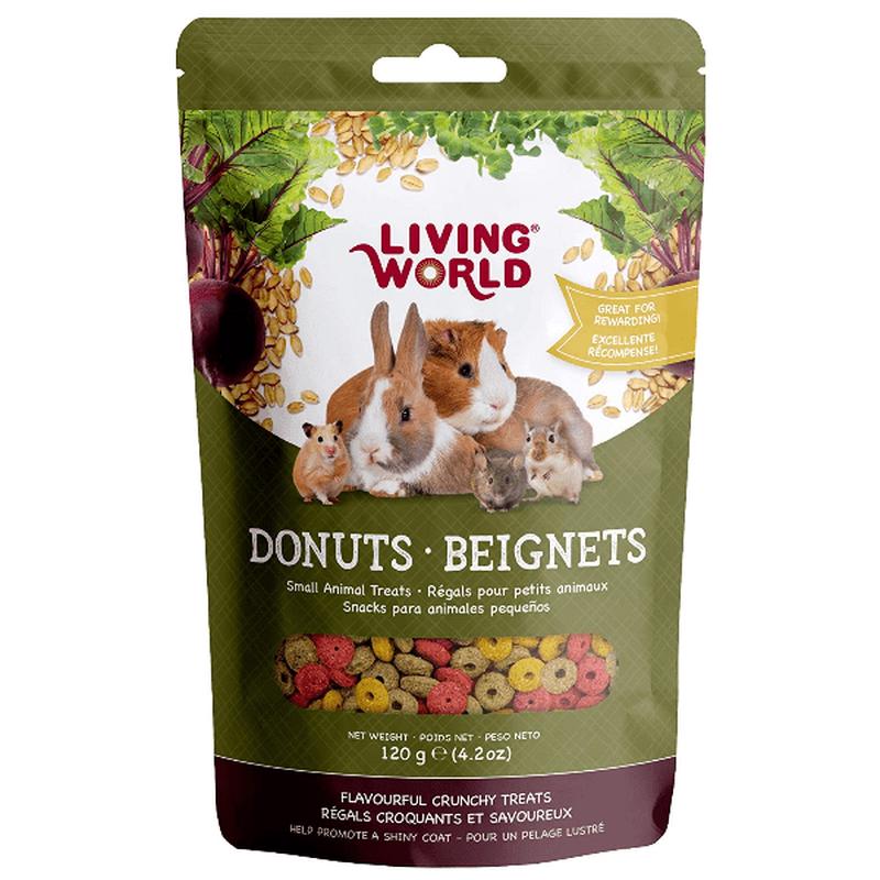 Living World Donut Treats for Small Animals