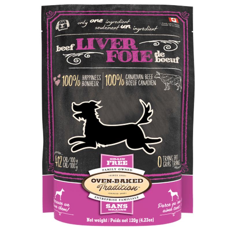 Oven-Baked Tradition Freeze-Dried Beef Liver Dog Treats