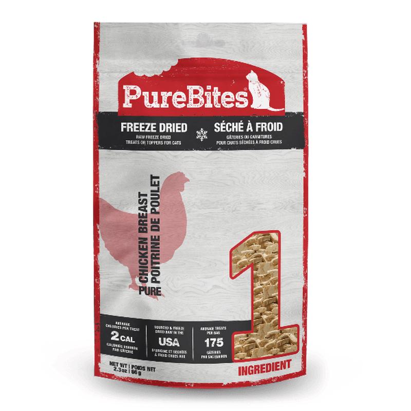 PureBites Freeze Dried Chicken Breast Cat Treat, 66g