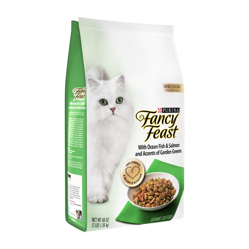 *DONATION TO CATS OF MARINE TERRACE* Fancy Feast Cat Dry Food Gourmet Gold Ocean Fish & Salmon 1.36kg