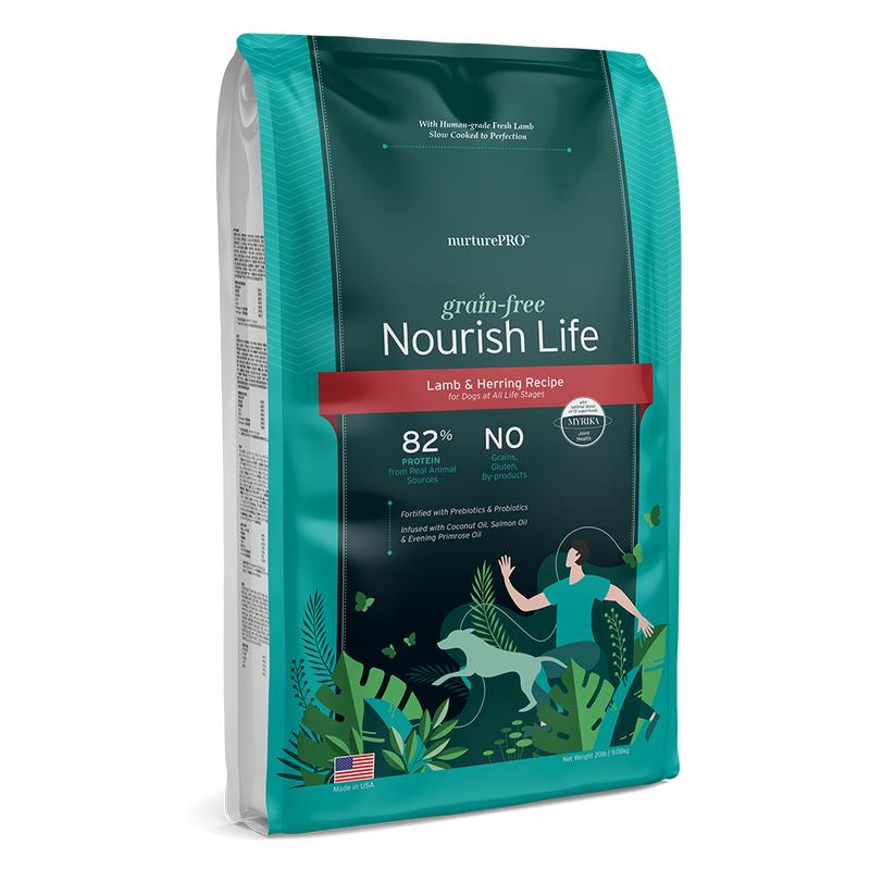 *DONATION TO MWS* Nurture Pro Nourish Life - Dog Grain-Free Lamb & Herring 20lb