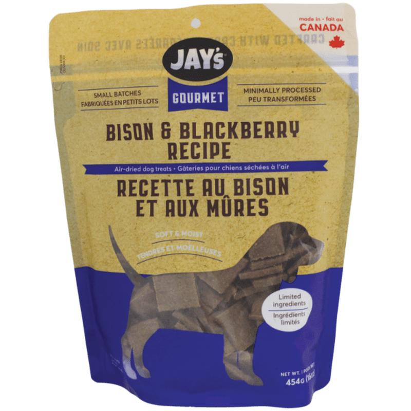 Jay's Gourmet Bison & Blackberry Recipe Dog Treats