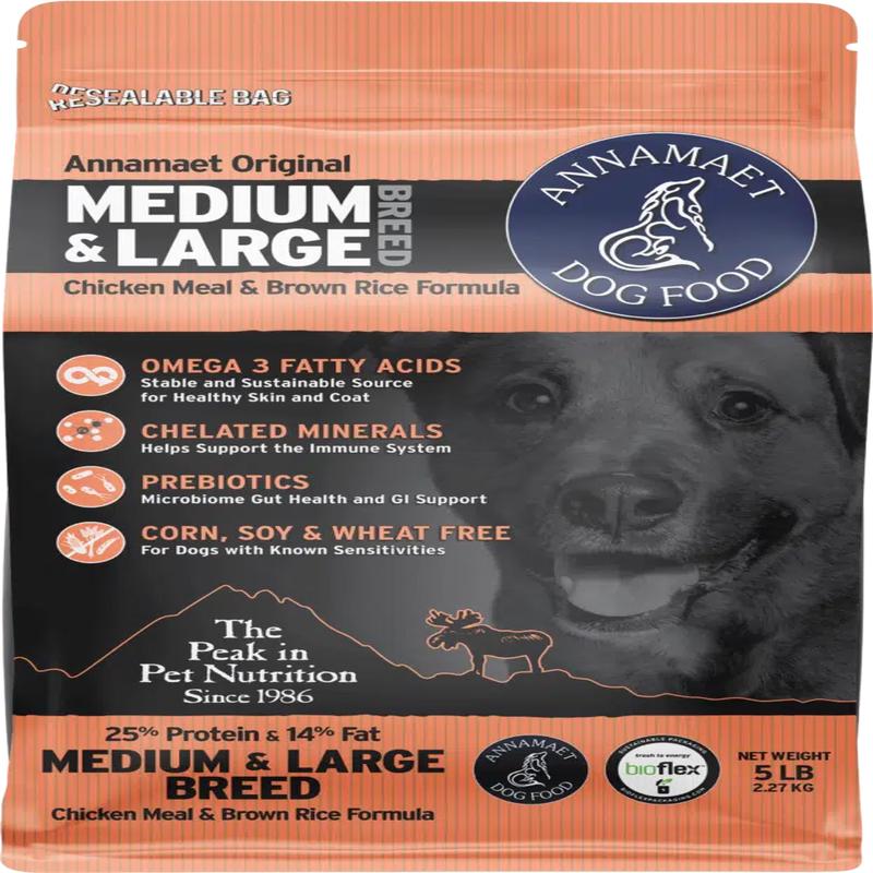 Annamaet Encore Dog Food 25% Protein Fish Formula 12lb