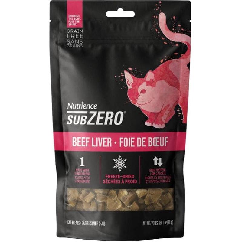 Nutrience SubZero Freeze-Dried Beef Liver Cat Treats