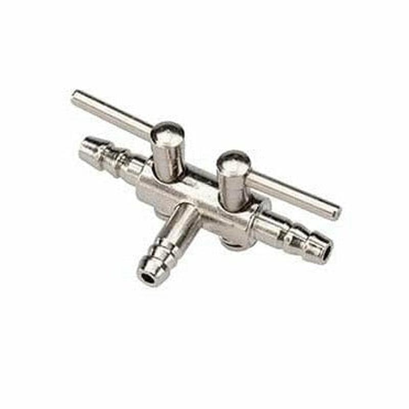 3Wayvalve, Metal For Air Tube 1ST - 4/6MM