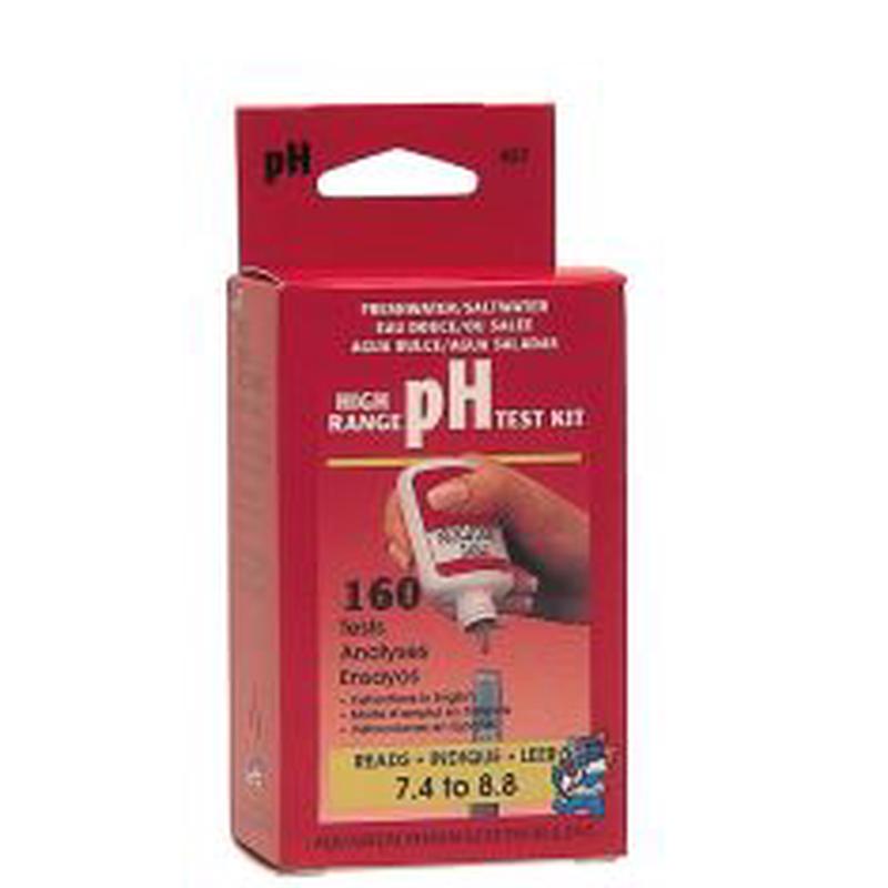 API High Range pH Test Kit  Aquarium Water Test Kit  1-Count