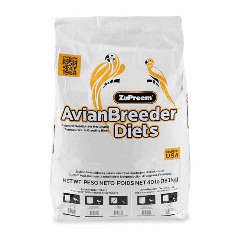 ZuPreem Avian Breeder FruitBlend Bird Food, Medium