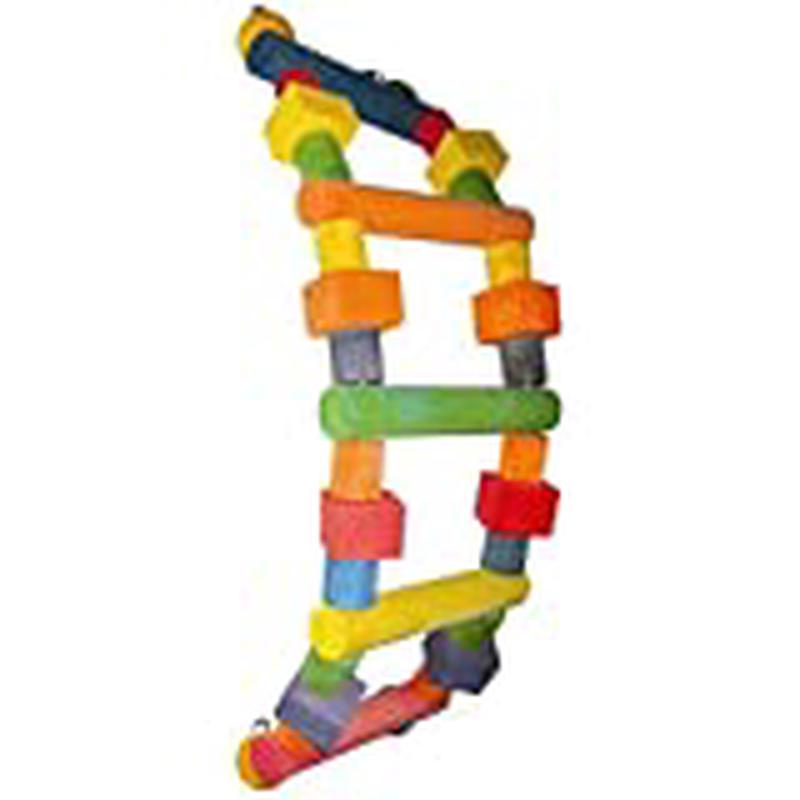 A&E Cage Co Wood Ladder Medium 24in