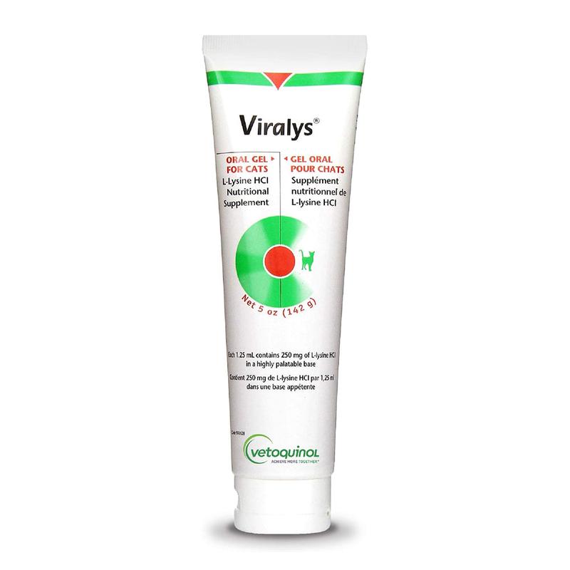 *DONATION TO LUNI Singapore* Vetoquinol Viralys+ L-lysine For Cats 5oz