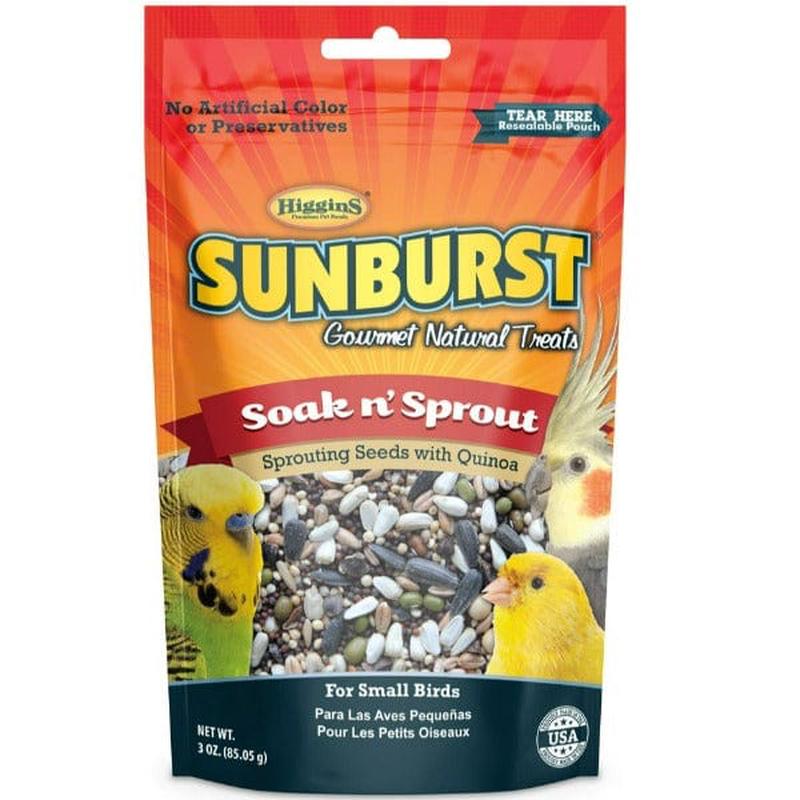 Sunburst Soak n' Sprout Gourmet Natural Bird Treats
