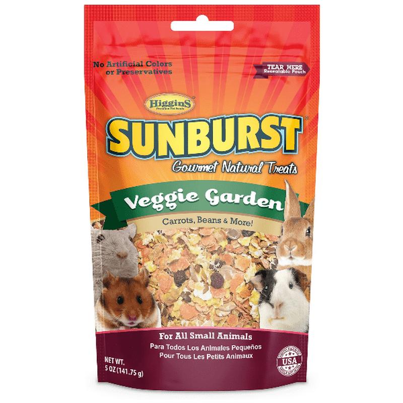 Sunburst Veggie Garden Gourmet Natural Treats for Small Animals