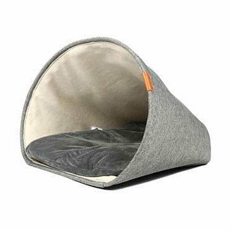 "Cuddly Cave Scott"  Grey Pet Hideaway (43x43x35cm)