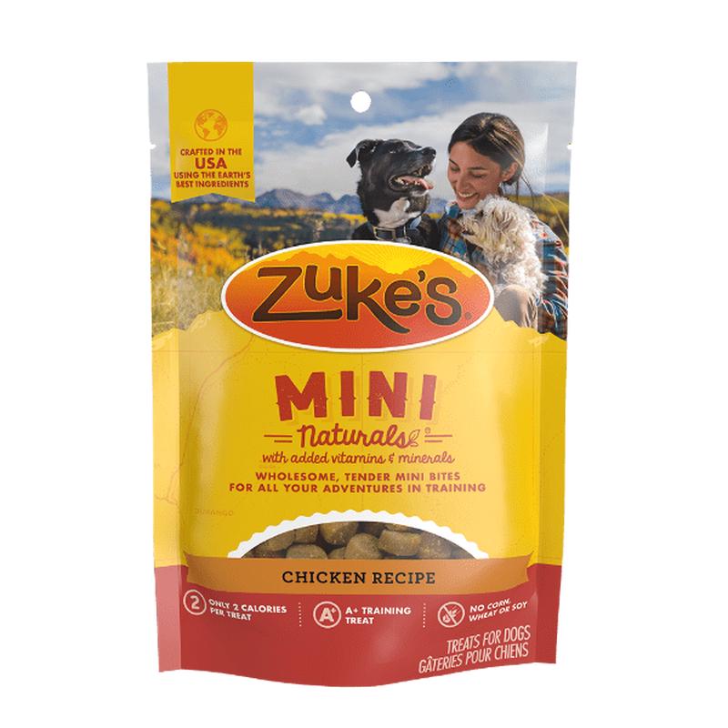 Zuke's Mini Naturals Chicken Recipe Dog Treats