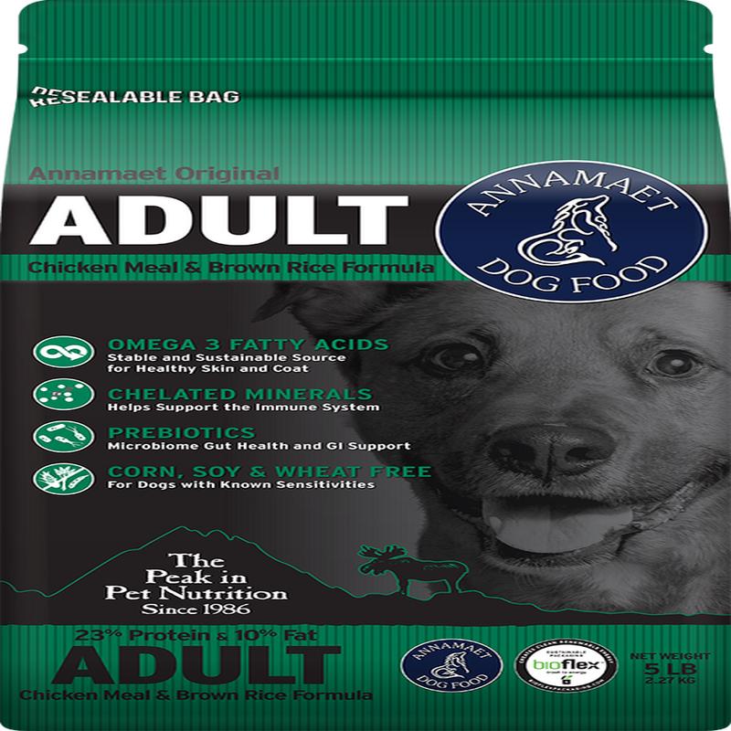 Annamaet Adult Dog Formula 23% Protein Chicken 25lb