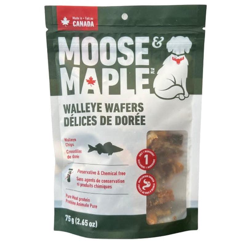 Moose & Maple Walleye Wafers Dog Treats