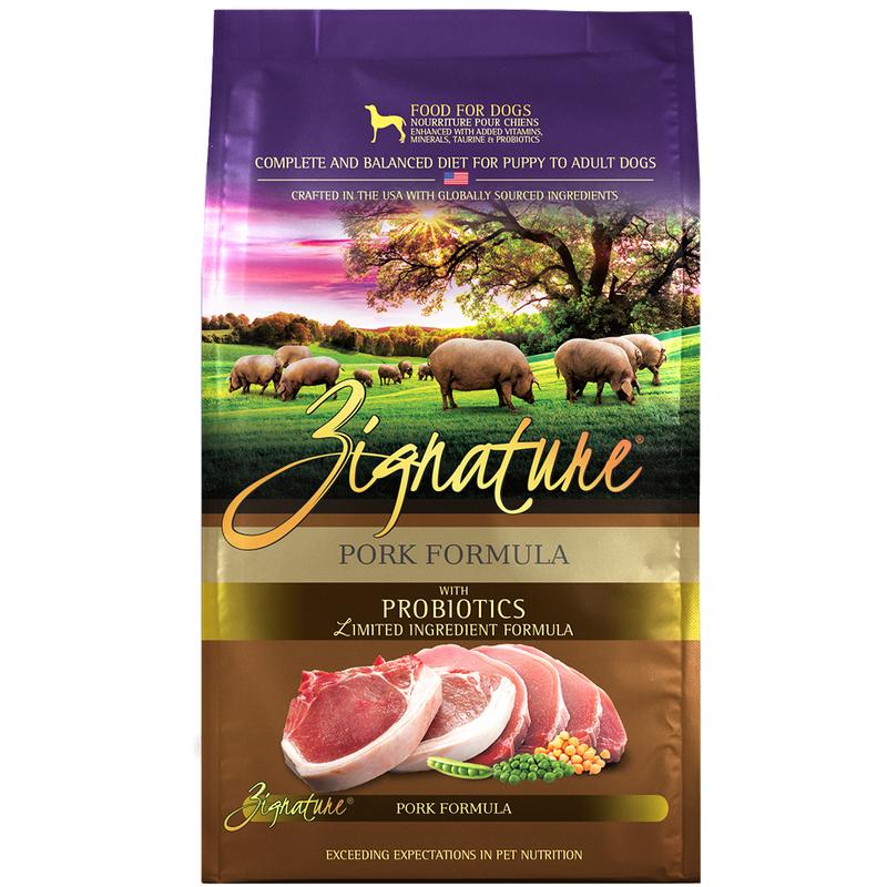 Zignature Dog Pork Formula 25lb
