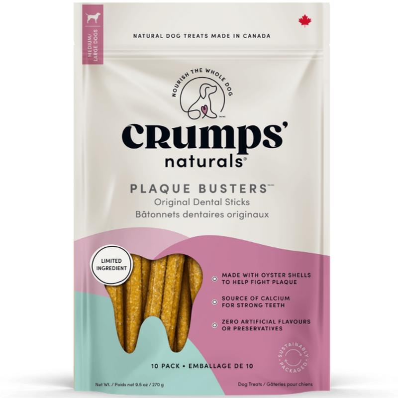 Crumps' naturals Plaque Busters Original Dental Sticks