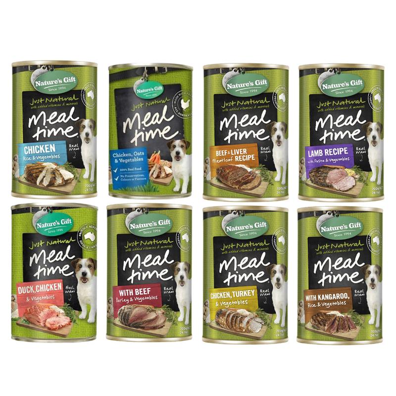 *DONATION TO MCDS* Nature's Gift Dog Canned Food 700g x 12cans (Assorted)