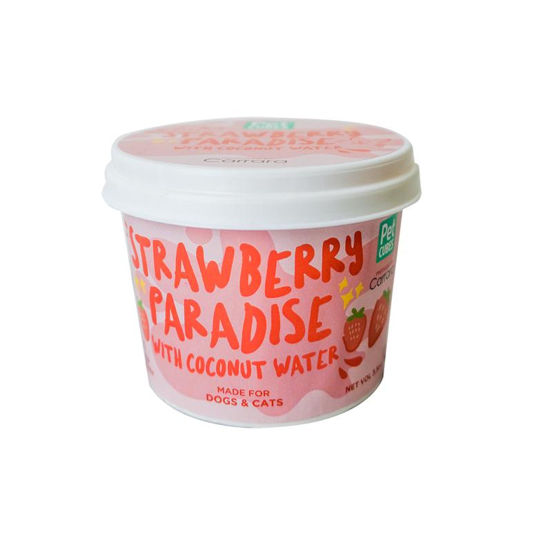 *FROZEN* PetCubes Dogs & Cats Icecream Strawberry Paradise 3.5oz ( NOT FOR DELIVERY )