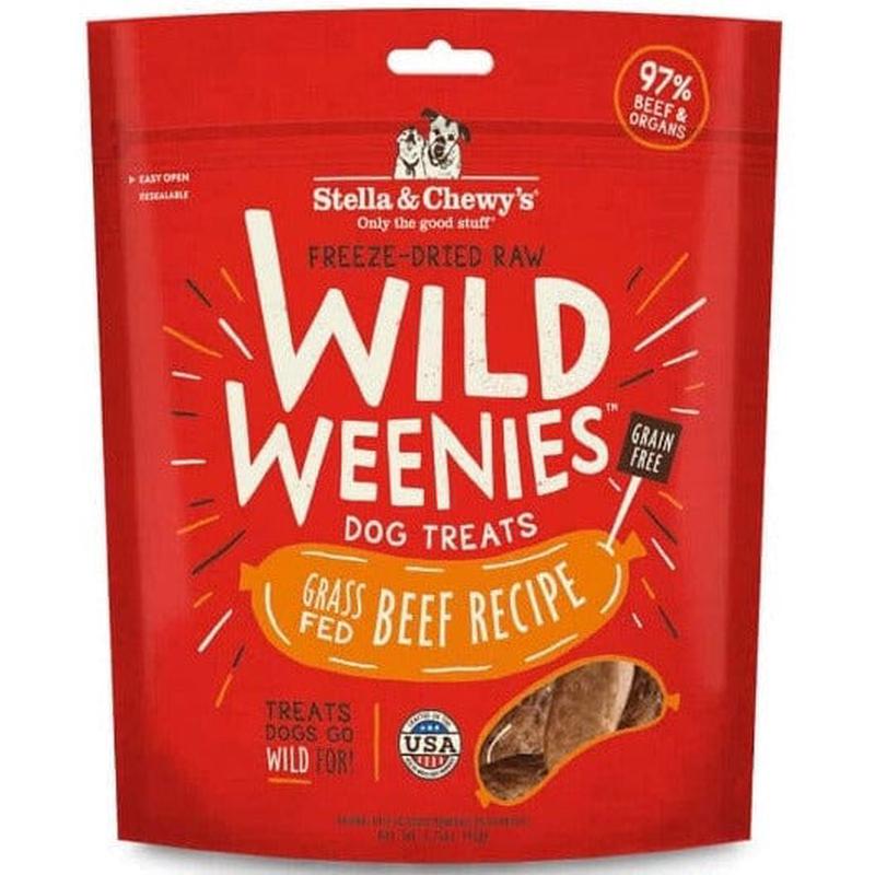 Stella & Chewy's Wild Weenies Dog Treats; Beef Recipe