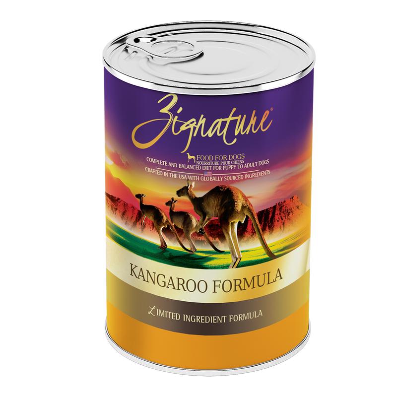 Zignature Dog Canned Food Kangaroo Formula 13oz