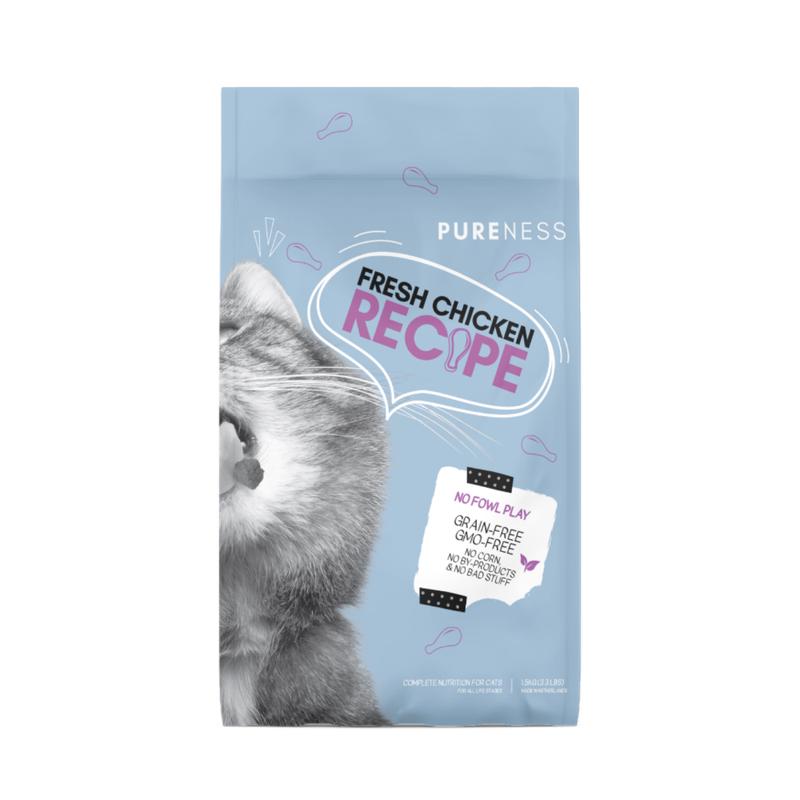 *DONATION TO FUR AND FEATHERS* Pureness Cat Fresh Chicken Recipe 10kg