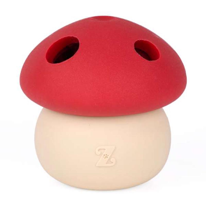 Zippypaws Plush Dog Toy SmartyPaws Tumbler Mushroom